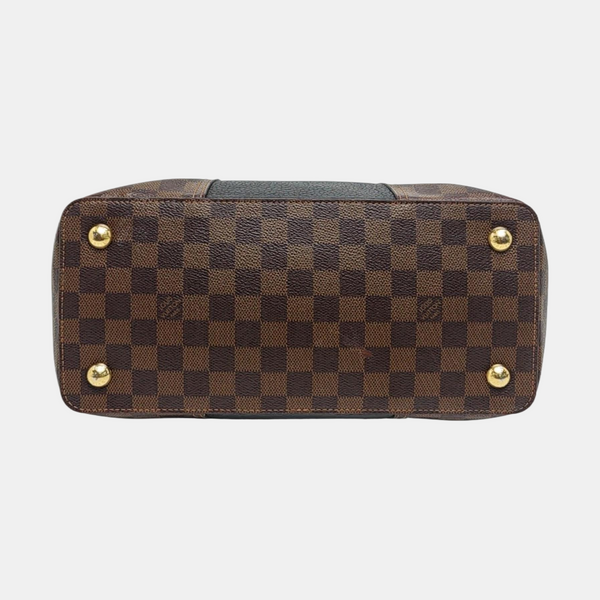 JERSEY Damier Ebene Coated Canvas Brown
