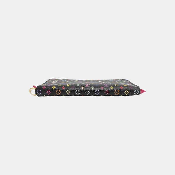 LV × TM INSOLITE Monogram Coated Canvas Black Wallet