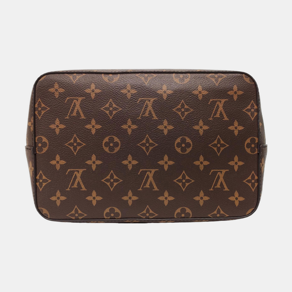NÉONOÉ MM Monogram Coated Canvas Brown