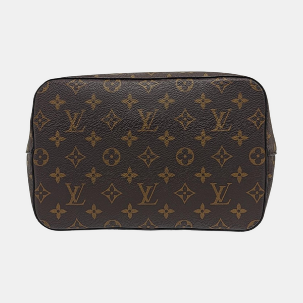 NÉONOÉ MM Monogram Coated Canvas Brown