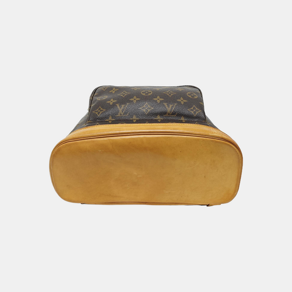 MONTSOURIS GM Monogram Coated Canvas Brown
