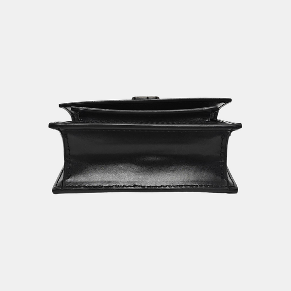 Sharp Calfskin Black