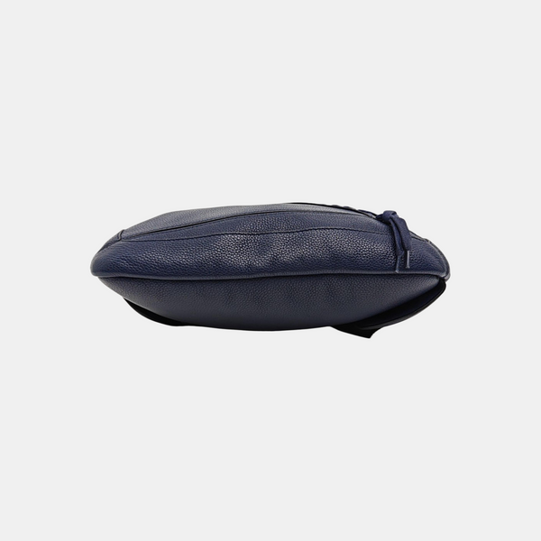Calfskin Shoulder Bag Blue