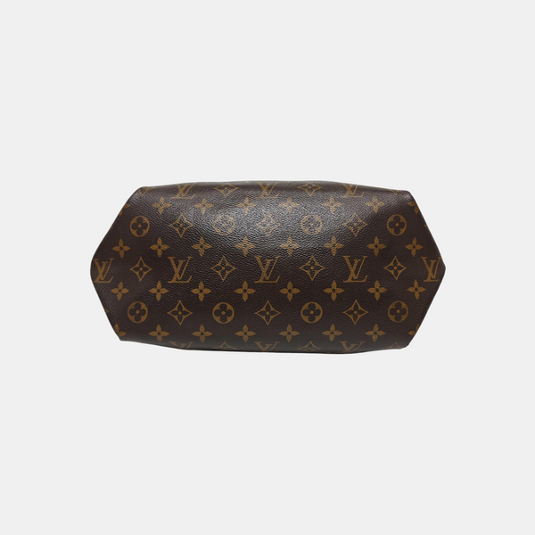 FLOWER Monogram Coated Canvas Brown