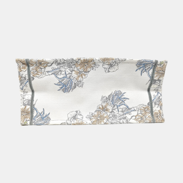 Book Tote Medium Fabric Gray