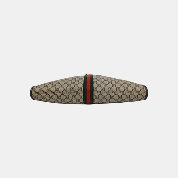 Rajah Monogram Coated Canvas Beige