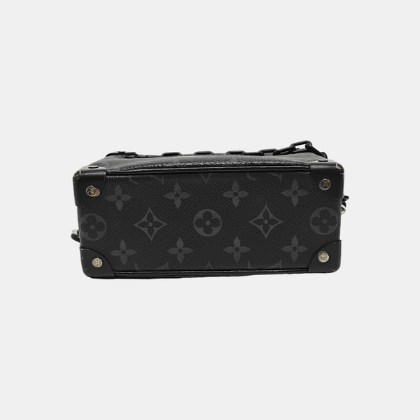 SOFT TRUNK Mini Monogram Coated Canvas Black