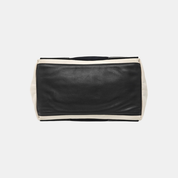 Navy Small Canvas White