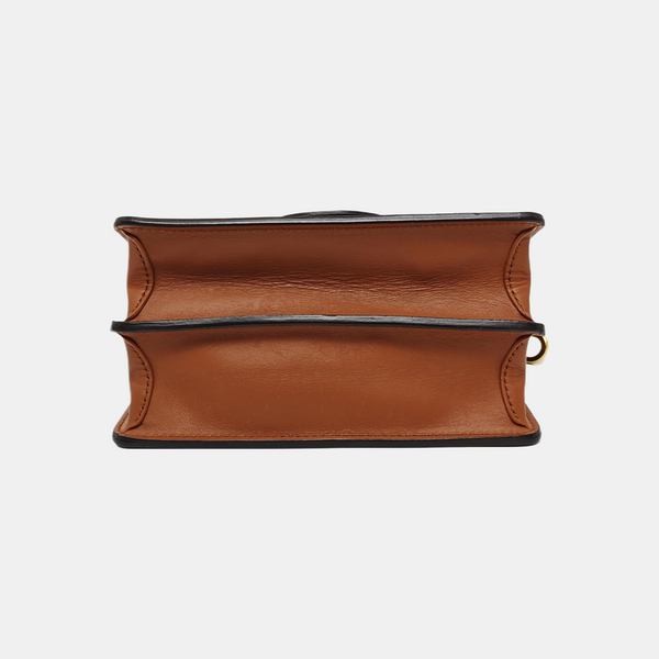 DAUPHINE Mini Monogram Coated Canvas Brown