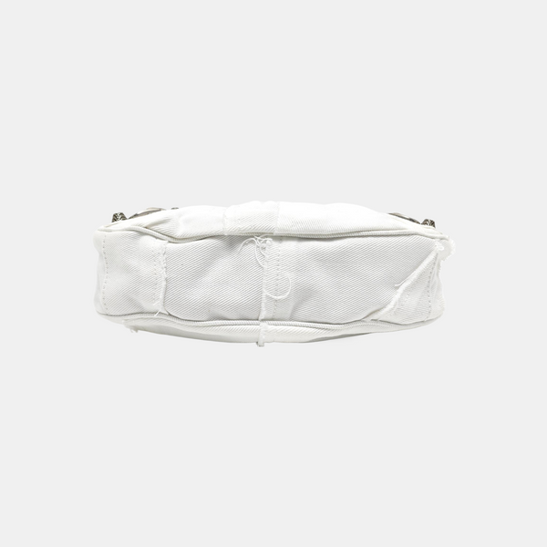 Le Cagole Mini Canvas White