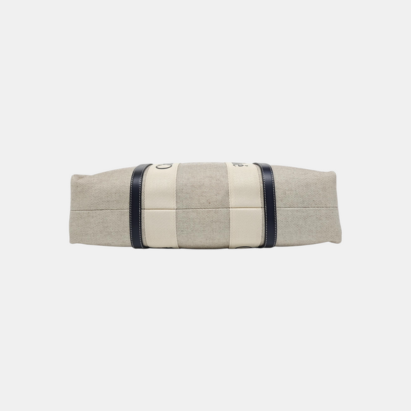 Woody Large Canvas White