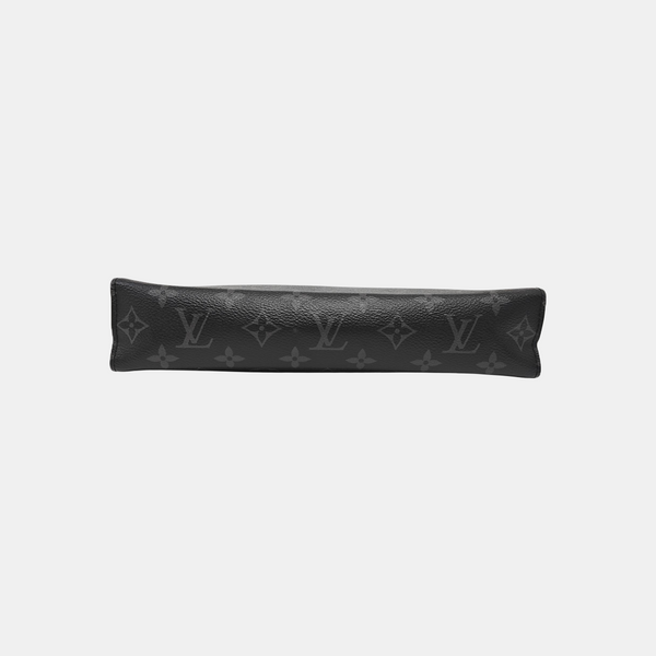 Pochette Voyag MM Monogram Coated Canvas Black