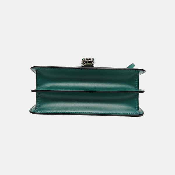 SERPENTI FOREVER Small Calfskin Green