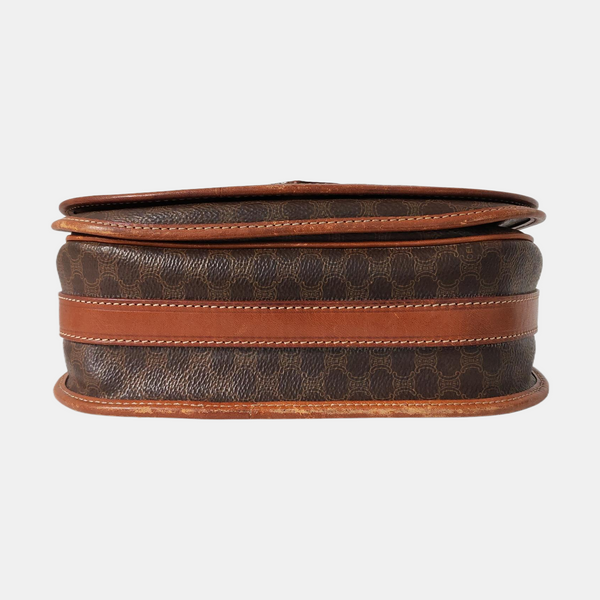 MACADAM CLUTCHES Coated Canvas Brown