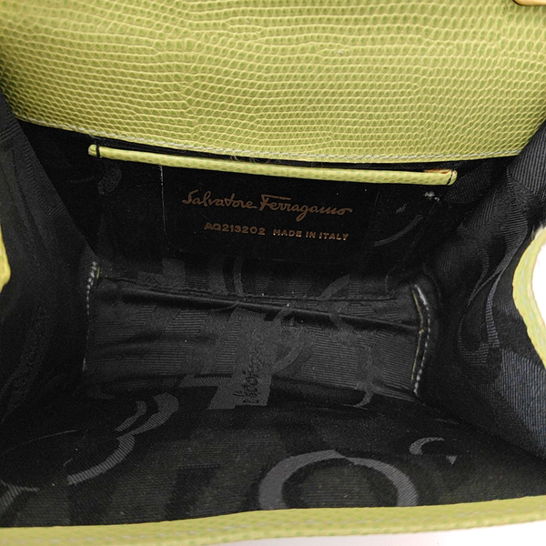 Calfskin Tote Bag Green