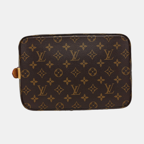 ALL IN GM Monogram Coated Canvas Brown