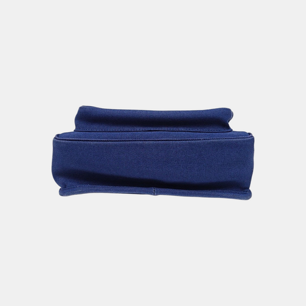 Canvas Crossbody Bag Blue
