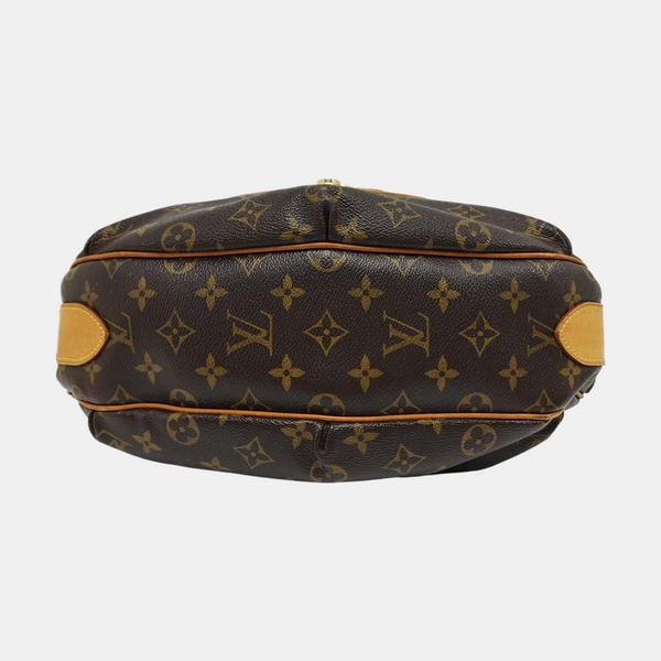 TULUM GM Monogram Coated Canvas Brown