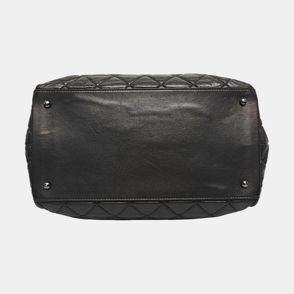 Quilted Calfskin Gray