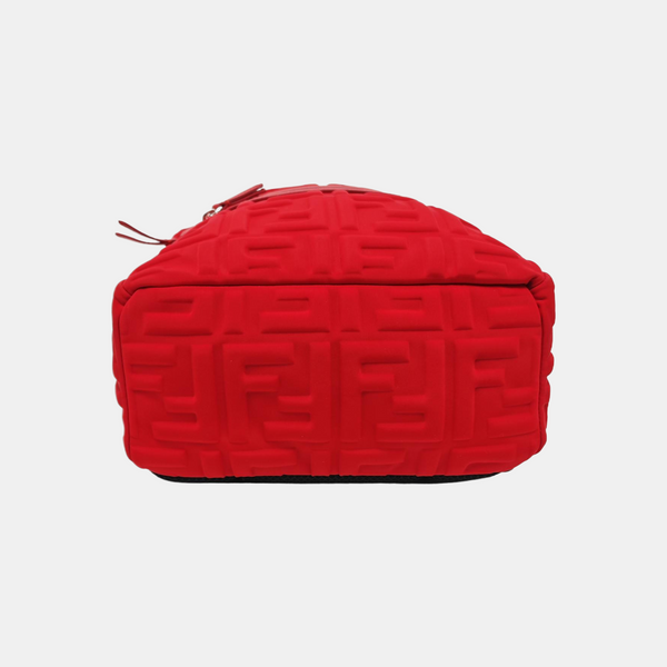 Fabric Backpack Red