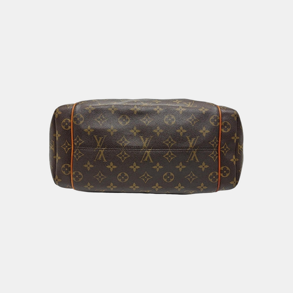 TOTALLY Monogram Coated Canvas Brown