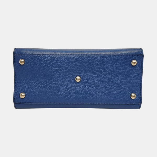 Authenticated pre-owned Soho Calfskin Blue - Shoulder Bag at Looply