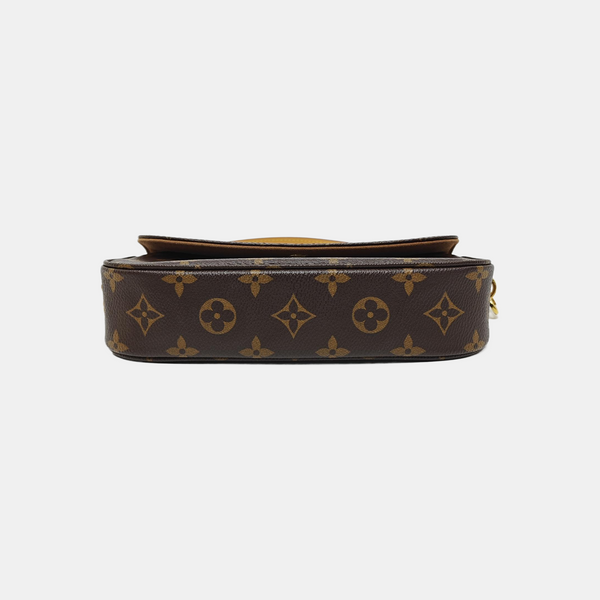 IVY Monogram Coated Canvas Brown