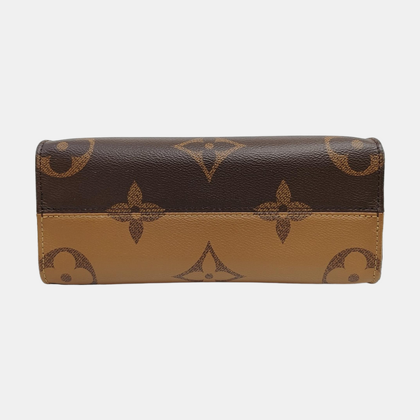 ONTHEGO PM Monogram Coated Canvas Brown