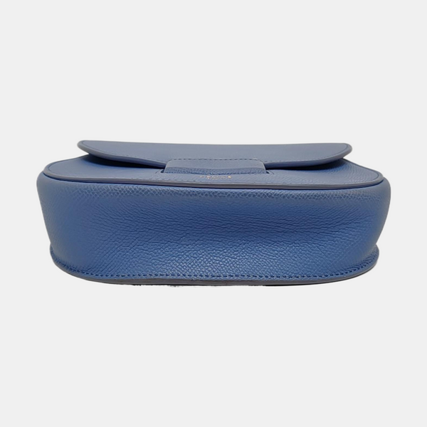 TROTTEUR Small Calfskin Blue