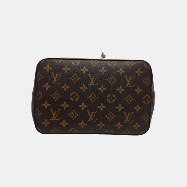 NÉONOÉ MM Monogram Coated Canvas Brown