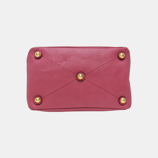 Calfskin Shoulder Bag Pink