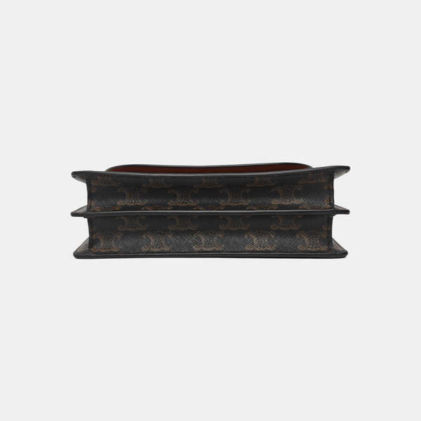 TRIOMPHE CANVAS Small Coated Canvas Brown