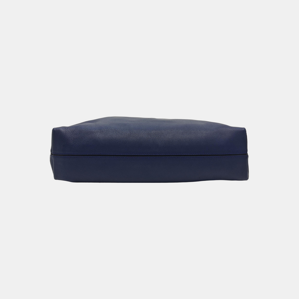 Calfskin Shoulder Bag Blue