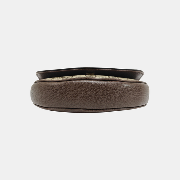 Ophidia Mini Monogram Coated Canvas Beige