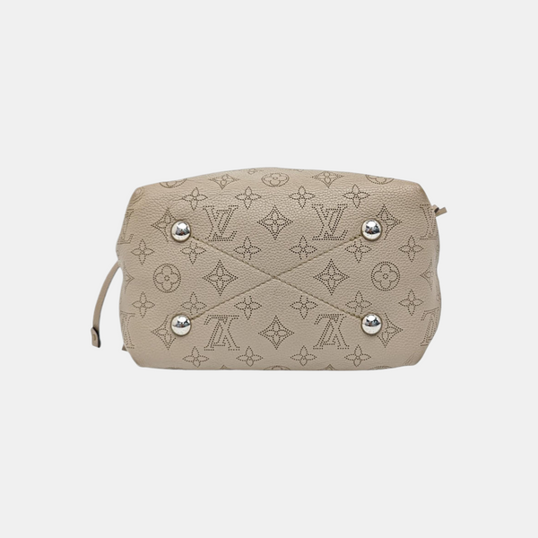 BELLA Monogram Calfskin Gray