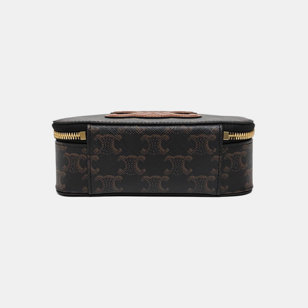 TRIOMPHE Mini Coated Canvas Brown