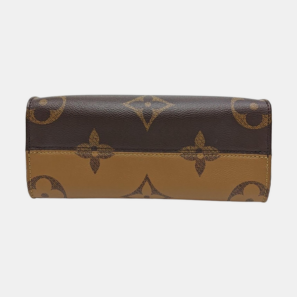 ONTHEGO PM Monogram Coated Canvas Brown