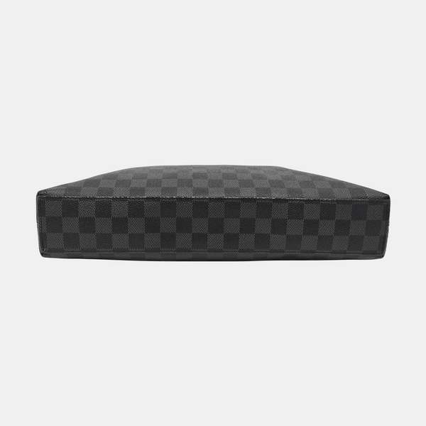 PORTE-DOCUMENTS Damier Graphite Coated Canvas Gray