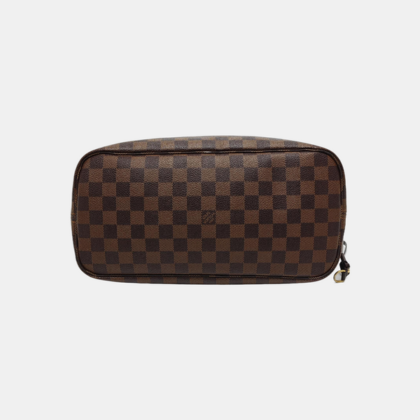 NEVERFULL MM Damier Ebene Coated Canvas Brown