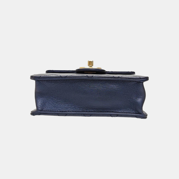 CLASSIC FLAP Mini Quilted Lambskin Blue
