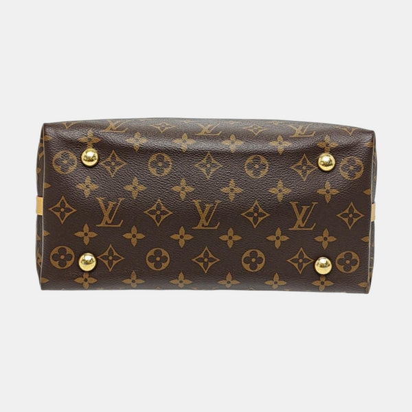 CARRYALL PM Monogram Coated Canvas Brown