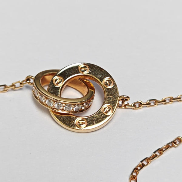 LOVE 18k Rose Gold Necklace