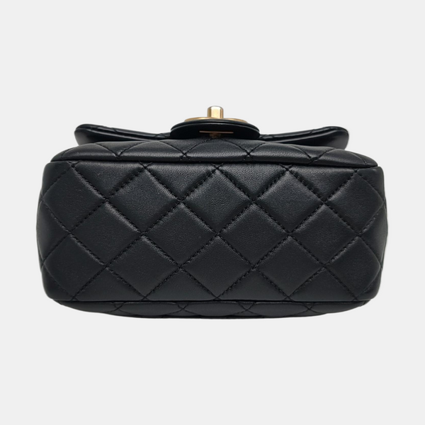 CLASSIC FLAP Mini Quilted Lambskin Black