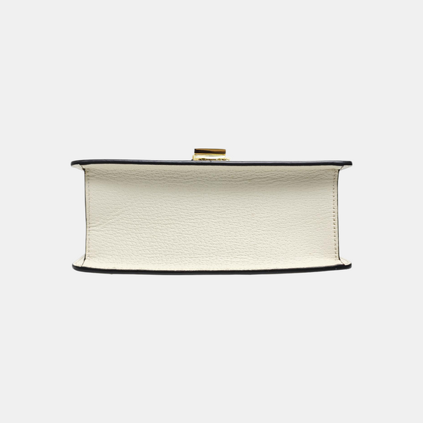 Sylvie Mini Calfskin White
