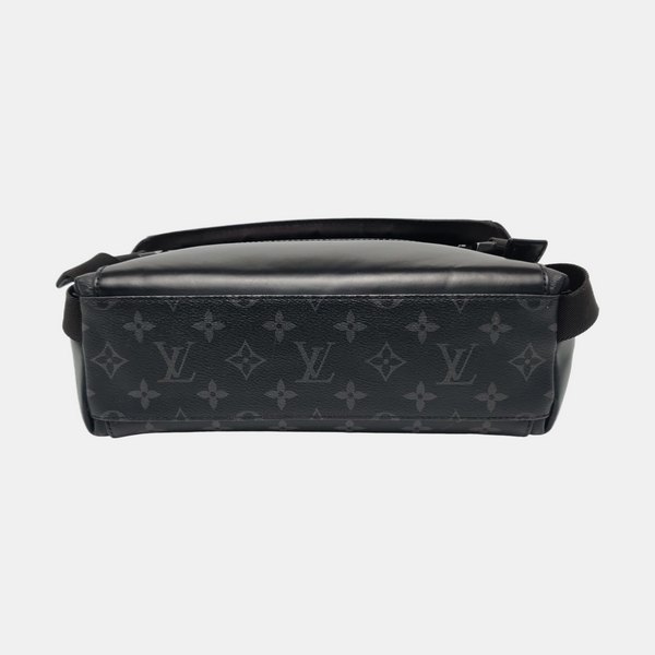 VOYAGER PM Monogram Coated Canvas Black