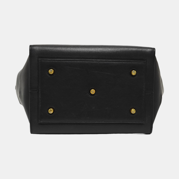 TIE Small Calfskin Black