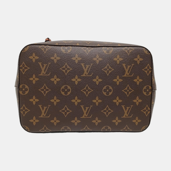 NÉONOÉ MM Monogram Coated Canvas Brown