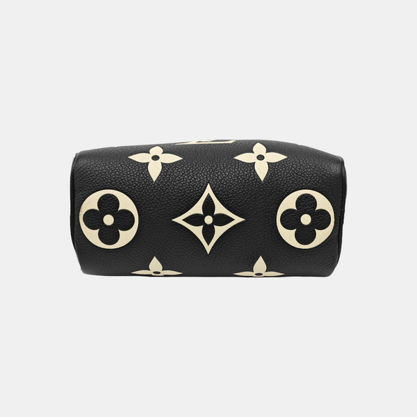 SPEEDY Nano Monogram Calfskin Black
