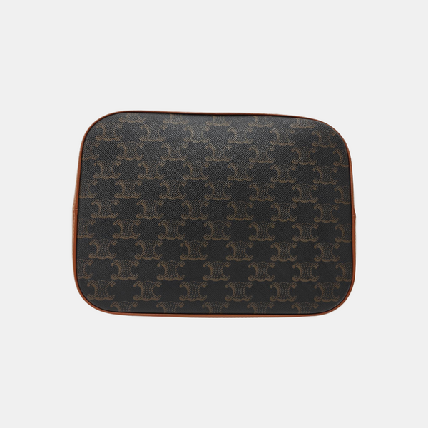 TRIOMPHE CANVAS Medium Coated Canvas Brown