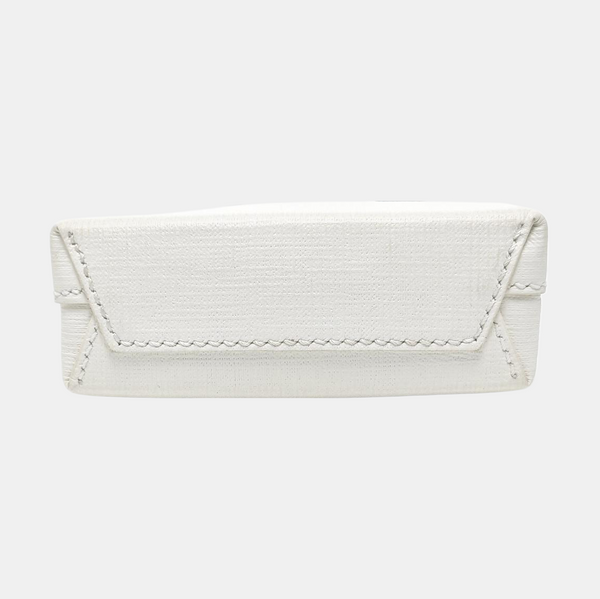 Shopping Bag Calfskin White